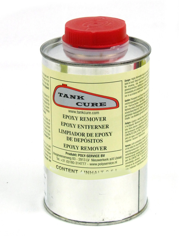 Tank Cure Epoxy Remover