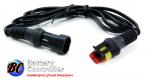 Battery Charger BC Lead - Extension Cable for BC battery Chargers - Length 2m