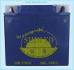BMW R 850 GS   (Std & ABS models) 96-97 Battery Shin Yo Gel - Maintenance Free