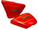 Suzuki GN 250 T 96-97 Caches Latéraux - Rouge