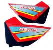 Suzuki GS 125 ESX 98-00 Side Panels Red
