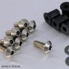Kawasaki GPX 600 R (ZX 600 C4-C7) 91-96 Screen Bolt Kit (Stainless Steel) - ProBolt