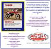 Honda XR 350 RE 84 Manual Clymer
