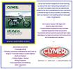 Honda CD 175 All models 71-78 Manuel Clymer - Attention!  Langue - Anglais