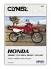 Honda XR 600 RV 97 Manuel Clymer - Attention!  Langue - Anglais