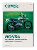 Honda XL 250 K4 77 Handleiding Clymer