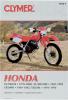 Honda XR 250 R1 01 Handleiding Clymer