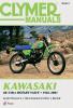 Kawasaki KH 100 G4 83 Керівництво з ремонту Clymer
