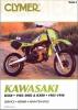 Kawasaki KX 80 E2 84 Керівництво з ремонту Clymer