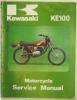 Genuine Service Manual - Kawasaki KE100 1972-1980 - Discontinued