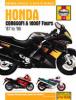 Honda CBR 1000 FL 90 Manuel Haynes - Attention!  Langue - Anglais