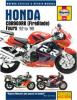 Honda CBR 900 RRX Fireblade SC33 99 Manual Haynes