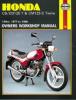 Honda CB 125 T 78 Manuel Haynes - Attention!  Langue - Anglais