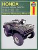 Honda TRX 450 ESW/ESX/ESY/ES1 98-01 Manuel Haynes - Attention!  Langue - Anglais