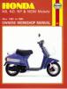 Honda ND 50 M Melody II Delux 83-85 Manuel Haynes - Attention!  Langue - Anglais