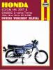 Honda CD 200 TB 12 Volt 80-86 Manual Haynes