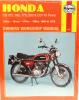 Honda CD 175 All models 71-78 Manuel Haynes - Attention!  Langue - Anglais