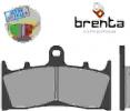 Kawasaki ZX 12 R (ZX 1200 B1/B2) 02-03 Plaquettes de Frein Avant BRENTA Métal-Fritté (Type HH )