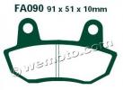 Honda CB 650 SC Nighthawk SOHC 83-84   Pads Front EBC Standard (GG Type)