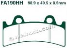 Yamaha FZR 1000 EX UP (3LE) 95 Pads Front EBC Sintered (HH Type)