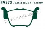 Honda TRX 450 R4/R5 03-05 Plaquettes de Frein Arrière EBC Métal Fritté (Type GG)