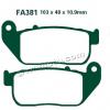 Harley Davidson XL 1200 Sportster Roadster 05-07 Plaquettes de Frein Avant EBC Métal Fritté (Type HH)