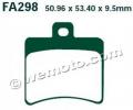Aprilia RS 125 (Radial Caliper) 08 Задні колодки EBC Sintered (металізовані) — тип HH