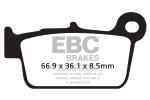 Beta RR 50 Enduro Racing 09 Задні колодки EBC Sintered (металізовані) — тип GG