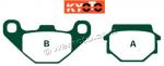 Kawasaki ZR 250 A1-A5 Balius 91-95 Pads Rear Pattern Standard (GG Type)