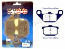 Kawasaki ZL 600 A1/2 Eliminator 85-87 Plaquettes de Frein Avant Kyoto Standard (Type GG)