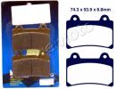 Yamaha FZR 400 RSP (2TK-EXUP) (import) F/No 1WG 000101-0305100 87 Pads Front Kyoto Standard (GG Type)