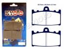 Suzuki GSXR 600 K2 02 Plaquettes de Frein Avant Kyoto Standard (Type GG)