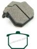 Honda CB 400 NA Super Dream 78-80 Pads Front Pattern Standard (GG Type)