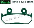 Honda XRV 750 L/M Africa Twin RD04 90-91 Pads Front Vesrah Green (GG Type)