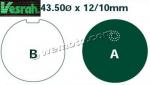 Suzuki ZR 50 KEN/KEX X1 79-83 Plaquettes de Frein Avant Vesrah Standard (Type GG)