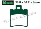 Yamaha BWs CW 50 Spy 96-98 Pads Front Vesrah Green (GG Type)