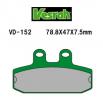Aprilia Scarabeo 500 03-04 Pads Front Vesrah Green (GG Type)