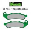 Honda CBR 1000 FT/FV 96-98 Plaquettes de Frein Arrière Vesrah Standard (Type GG)