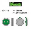 Suzuki GP 125 X/D 81-84 Pads Front Vesrah Green (GG Type)
