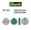 Suzuki GS 550 N/EN 78-79 Plaquettes de Frein Avant Vesrah Standard (Type GG)