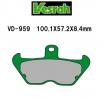 BMW R 850 GS   (Std & ABS models) 96-97 Plaquettes de Frein Avant Vesrah Standard (Type GG)