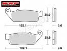 Honda VFR 750 FJ/FK RC24 88-89 Pads Rear WRP Supersport Sintered (F3)