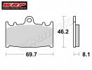 Kawasaki ZX7-R (ZX 750 P1/P2/P3) 96-98 Pads Front WRP Supersport Sintered (F2)