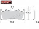 Kawasaki ZX 12 R (ZX 1200 B1/B2) 02-03 Plaquettes Avant WRP Supersport Métal Fritté (F2)