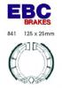 Accossato Cross/Enduro 50cc 83 Барабанні задні колодки EBC Grooved (з канавками)