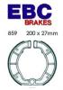 BMW R 80/R Double disc 92 Brake Shoes Rear EBC Standard