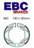 Gilera Built 50 90 Shoes Rear EBC Standard