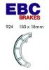 Gilera 50 GSA/Vale  Mâchoires de Frein Arrière EBC Standard