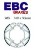 Garelli GTA 125 85 Shoes Rear EBC Standard