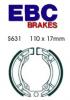 Suzuki CP 50 C 91-92 Mâchoires de Frein Arrière EBC Standard